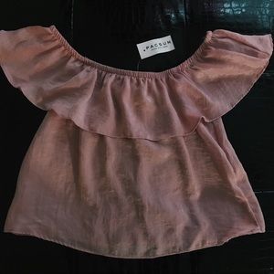 Pacsun off the shoulder Top